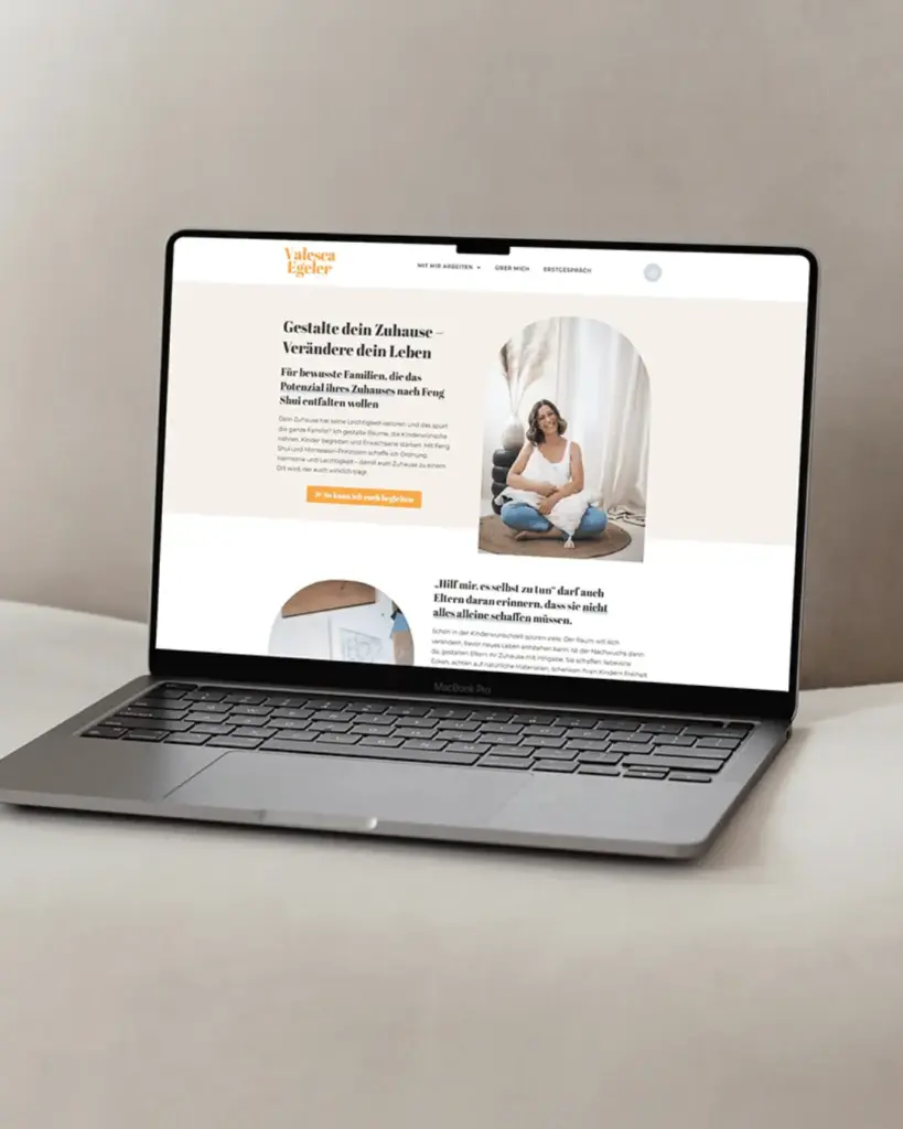 Portfolio Webseite Feng Shui Beratung