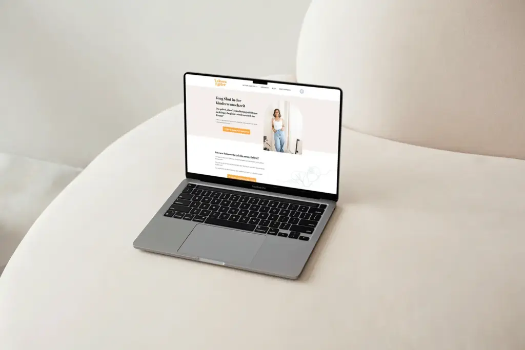 Webseite Angebotsseite Feng Shui Beratung